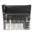 Wicked Sista Premium Toiletry Bag with Refillable Travel Bottles Black