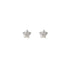 Wicked Sista Silver Petite Star Stud Earrings