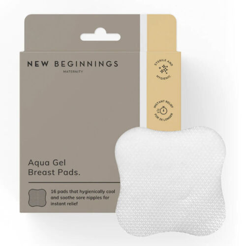 New Beginnings Aqua Gel Soothing Breast Pads 16 Pads