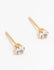 Lovisa Gold Plated Stainless Steel Cubic Zirconia Stud Earrings 3 Mm