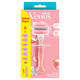 Gillette Venus ComfortGlide White Tea Women's Razor 1 Razor Handle + 6 Blade Refills