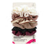 Fraim Mixed Textured Scrunchies 7 Pack Assorted