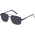 SOLARIZED Square Aviator Black Men's Sunglasses