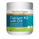 Herbs of Gold Calcium K2 with D3 180 Tablets