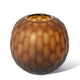 Elme Living Romina Vase Brown 18X18X16