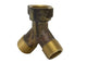 Trio Y Piece Double Tap Adaptor FMM 20MM