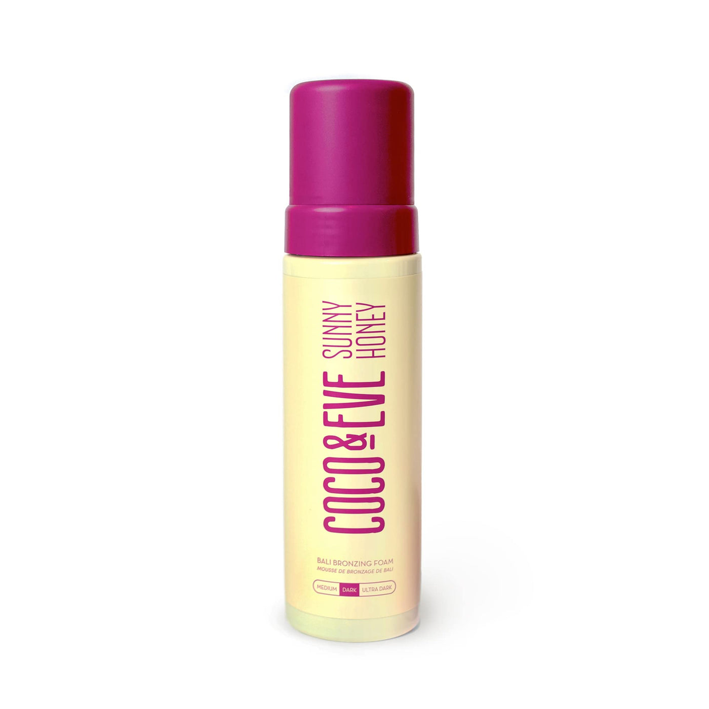 Coco & Eve Sunny Honey Bali Bronzing Self Tanner Foam Dark