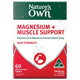 Nature'S Own Magnesium And Muscle Support Effervescent Vitamin Supplement Tropical Flavour 60 Tablets