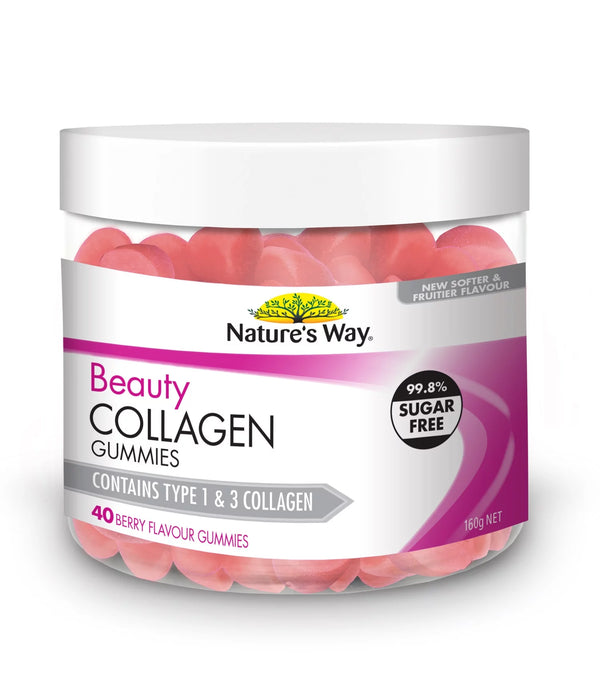 Nature's Way Beauty Collagen Berry Gummies 40 Gummies