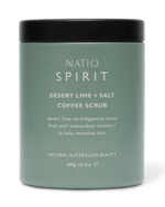 Natio Spirit Desert Lime Plus Salt Coffee Scrub 300g