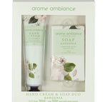 Arome Ambiance Floral Glimmer Gardenia Hand Wash and Hand Cream Duo Set 2 x 500ML