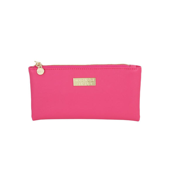 Wicked Sista Premium Hot Pink Small Flat Purse