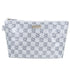 Wicked Sista Geometric Black & White Luxe Large Cosmetic Bag