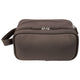 Wicked Sista Mister Men Mocha Double Zip Wash Bag