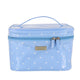 Wicked Sista Pale Blue Polka Dot Small Beauty Case
