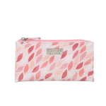 Wicked Sista Coral Leaves Small Flat Purse