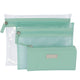 Wicked Sista Jenna Trio Purse Set Mint Green