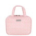 Wicked Sista Pink Gingham Dot Medium Hold All Cosmetic Bag
