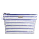 Wicked Sista Serenity Stripe Luxe Large Cosmetic Bag