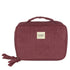 Wicked Sista Corduroy Weekender Cosmetic Bag Plum
