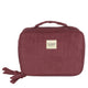 Wicked Sista Corduroy Weekender Cosmetic Bag Plum
