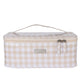 Wicked Sista Select Classic Gingham Medium Beauty Case for Makeup and Toiletries