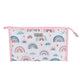 Wicked Sista Rainbow Skies Soft Sided A-Line Cosmetic Bag 28.5 × 18 × 7.5cm