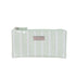 Wicked Sista Pistachio Stripe Small Flat Purse for Cards and Coins