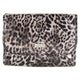 Wicked Sista Classic Leopard Large Flat Purse
