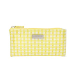 Wicked Sista Gingham Dot Flat Purse Small