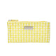 Wicked Sista Gingham Dot Flat Purse Small
