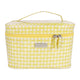 Wicked Sista Gingham Dot Sunshine Small Beauty Case