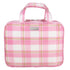 Wicked Sista Modern Check Large Hold All Cosmetic Bag