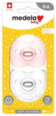 Medela Silicone Soother 0-6 Months 2 Pack