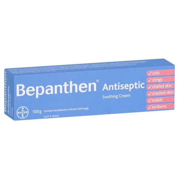 Bepanthen Antiseptic Soothing Cream 100g