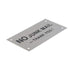 Sandleford No Junk Mail Stainless Steel Sign 95 X 47mm