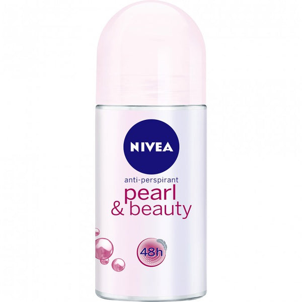 Nivea Women Anti-Perspirant Aerosol Roll On Pearl & Beauty 50ML