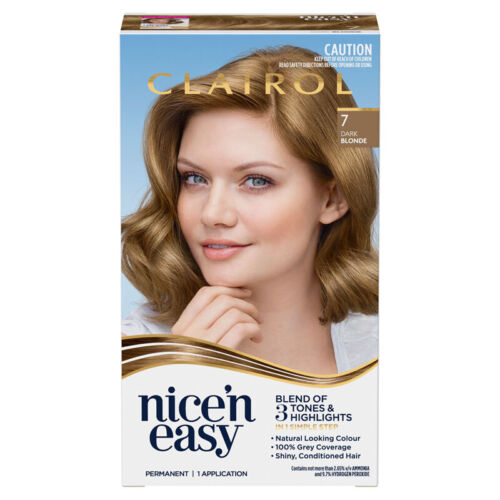 Clairol Nice 'N Easy 7 Natural Dark Blonde Permanent Hair Colour