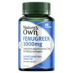 Natures Own Fenugreek 1000mg 60 Capsules