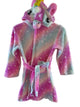 Unicorn Dressing Gown Kids Fleece Robe