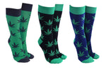 Sock Society Green Buddy Novelty Crew Socks