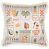 Escape to Paradise Cushion Cover Coastal Fringe Fruit Salad White 60CM X 60CM