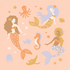 Fox & Fallow Mermaids Blanket