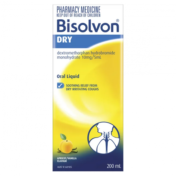 Bisolvon Dry Cough Liquid 200ml