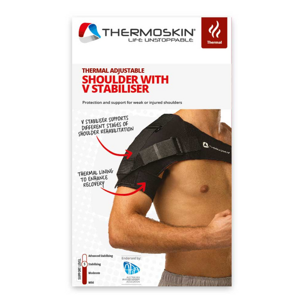 Thermoskin Thermal Adjustable Shoulder with V Stabiliser One Size