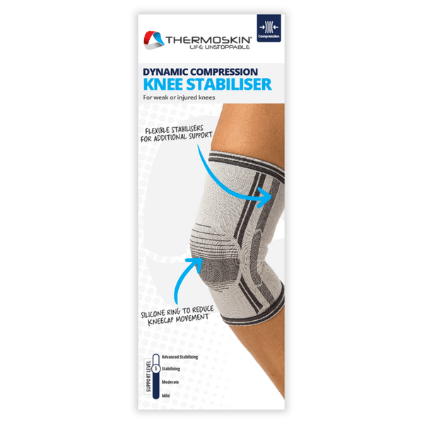 Thermoskin Dynamic Compression Knee Stabiliser Small