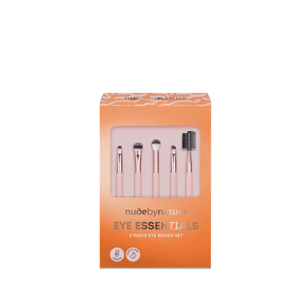 Nude By Nature Xmas23 Au Eye Essentials 5Pc Brush Set