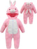 Bunny Rabbit Baby Onesie 90CM