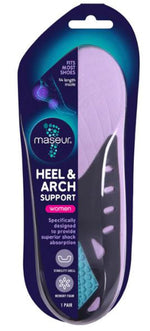Maseur Footcare Heel and Arch Support Women