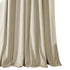 HPD Half Price Drapes Velvet Blackout Curtains 25W X 108L 1 Panel Ecru